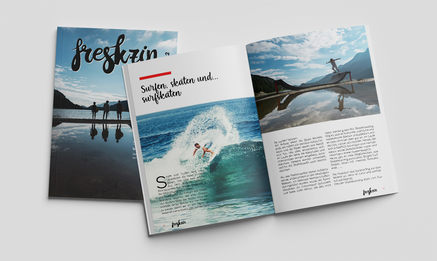 sport magazine snowboard surf skate freeski
